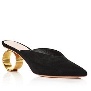 Loeffler Randall Juno Pointed Toe Round Heel Mules